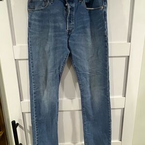 Levi's Light Blue Straight Jeans
